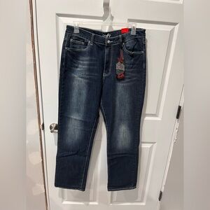 🟣Firefly Women's Dark Blue Relaxed Jeans